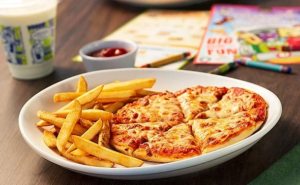 Enjoy our Italian Cheese Pizza for Kids at Olive Garden Italian Restaurants today! - Olive Garden Kids Menu