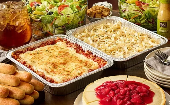 Lasagna Catering combinations - Olive Garden Catering Menu