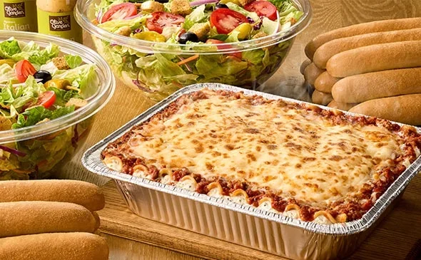 Lasagna Catering combinations - Olive Garden Catering Menu