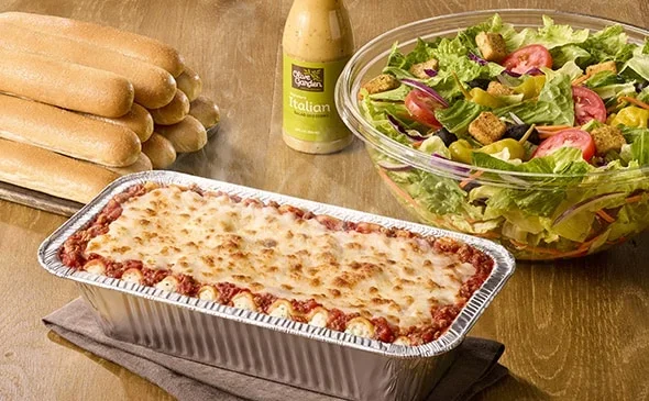 Lasagna Catering combinations - Olive Garden Pasta Menu