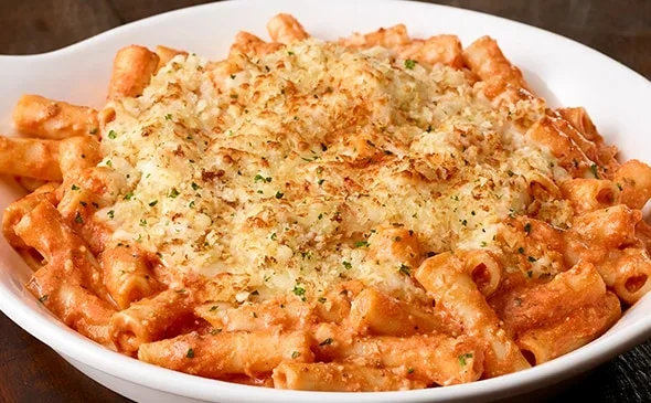 Classic Italian Five Cheese Ziti al Forno is available at Olive Garden! - Olive Garden Pasta Menu