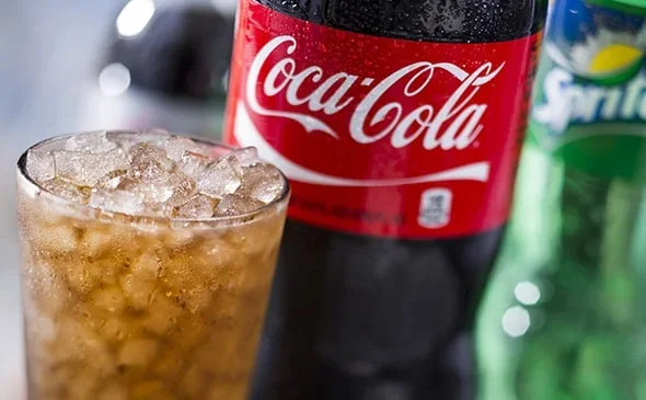 Enjoy a 2 liter soda like Coca Cola or Sprite with your meal - Olive Garden Catering Menu
