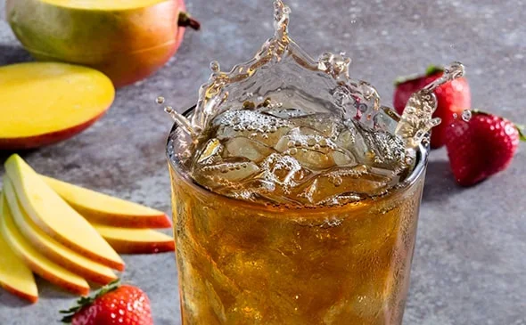 Enjoy our Mango-Strawberry Iced Tea at Olive Garden Italian Restaurants today! - Olive Garden Drink Menu