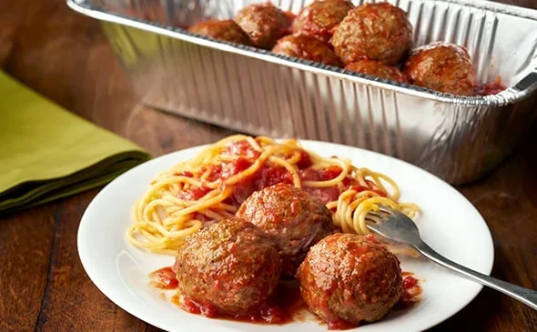 Be sure your Catering order includes Italian Meatballs from Olive Garden. - Olive Garden Catering Menu